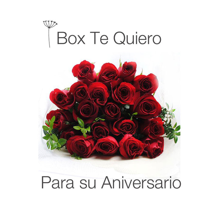 Mi Box Te Quiero: 1 Ramos de Rosas. Para tu Aniversario